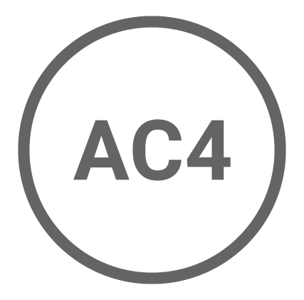 AC4 abrasion resistance